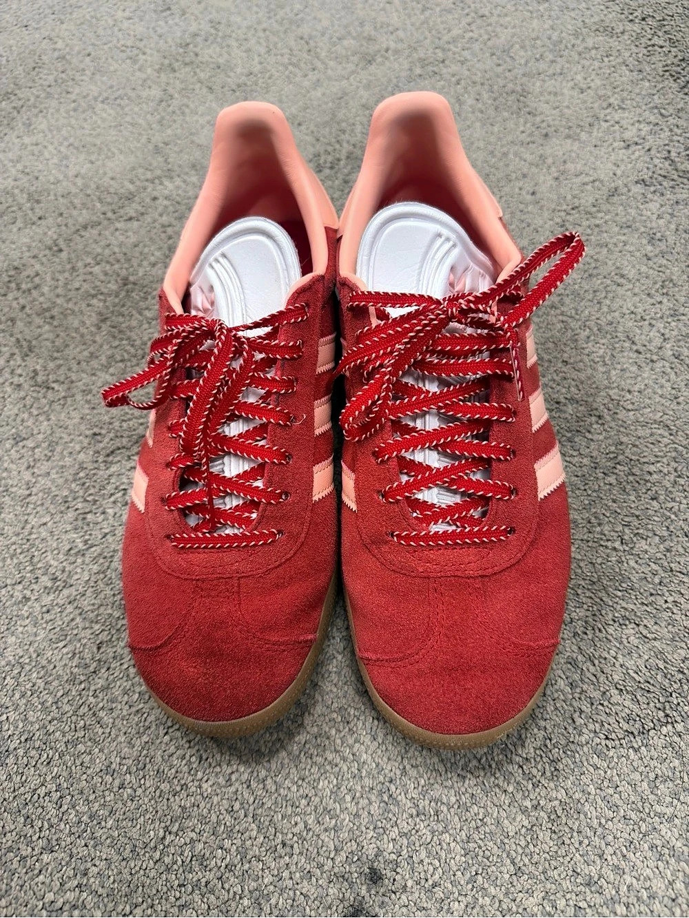 adidas Gazelle Sneakers Red & Pink US 8